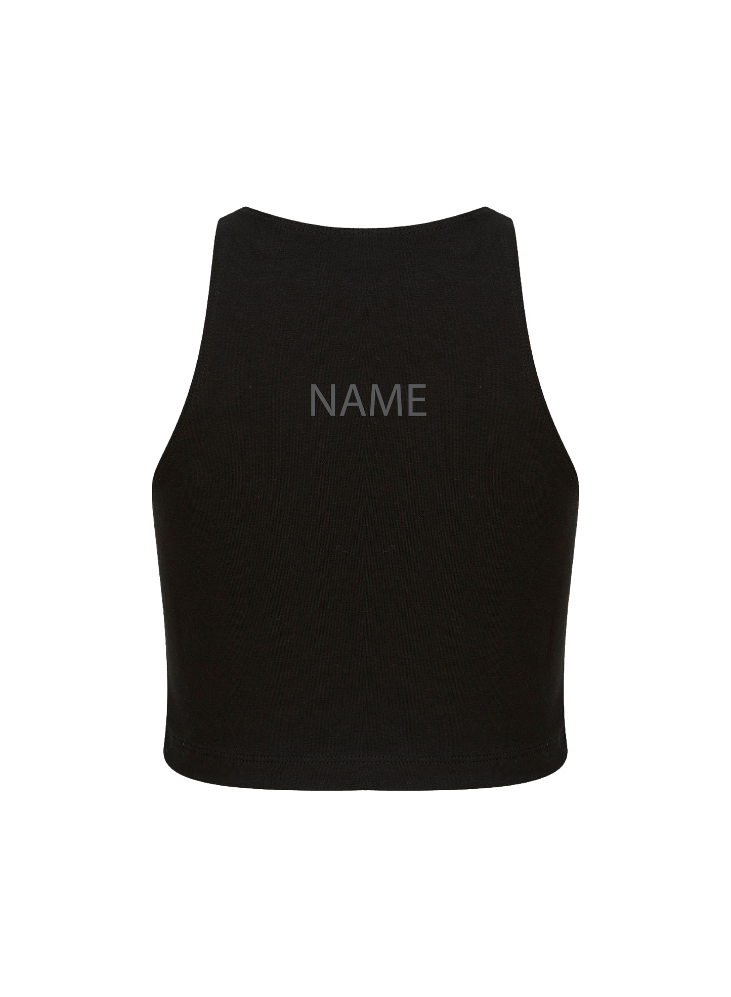 Inspire Crop Vest Shirt (Personalised)