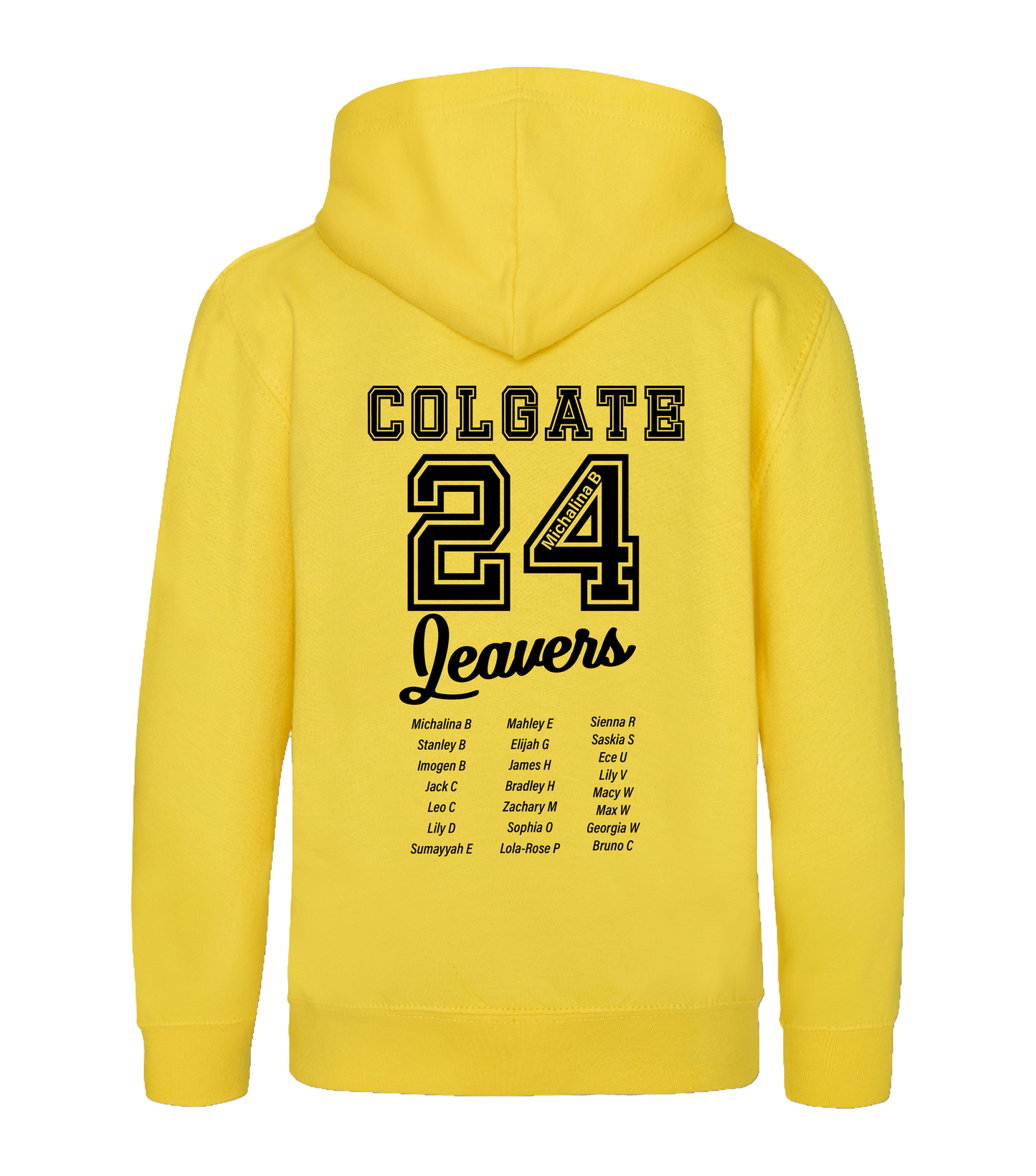 Colgate Leavers Hoodie - Non-Personalised