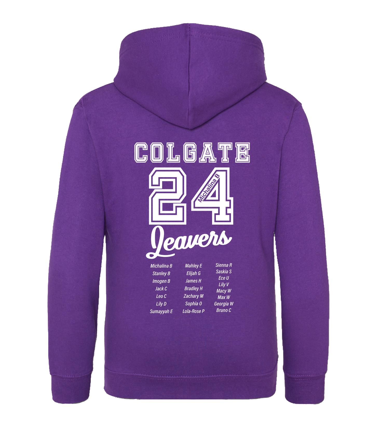 Colgate Leavers Hoodie - Non-Personalised