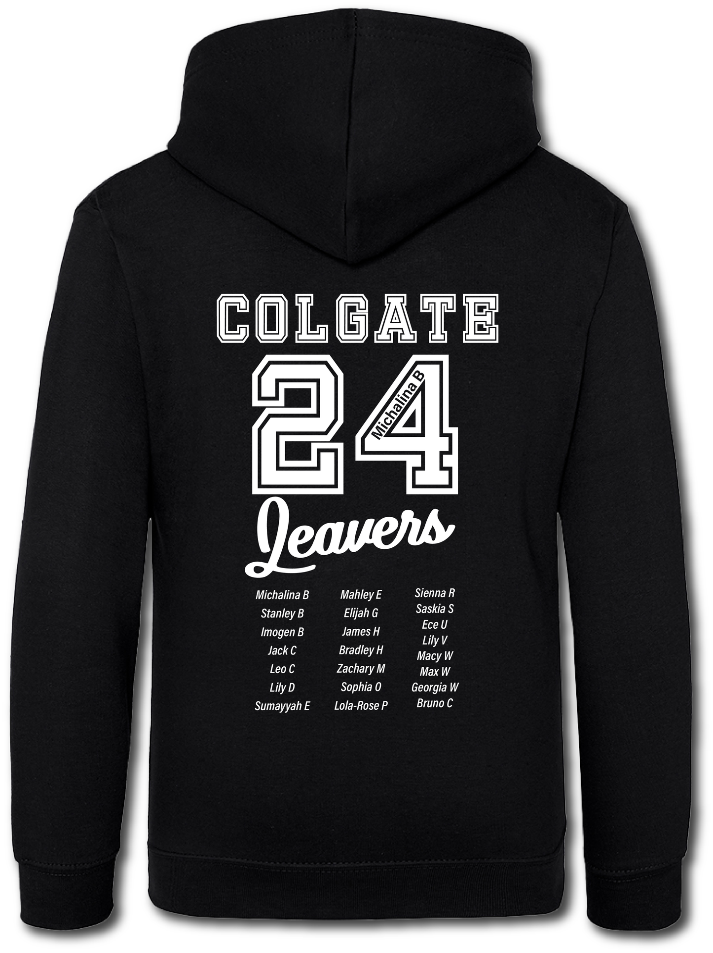 Colgate Leavers Hoodie - Non-Personalised