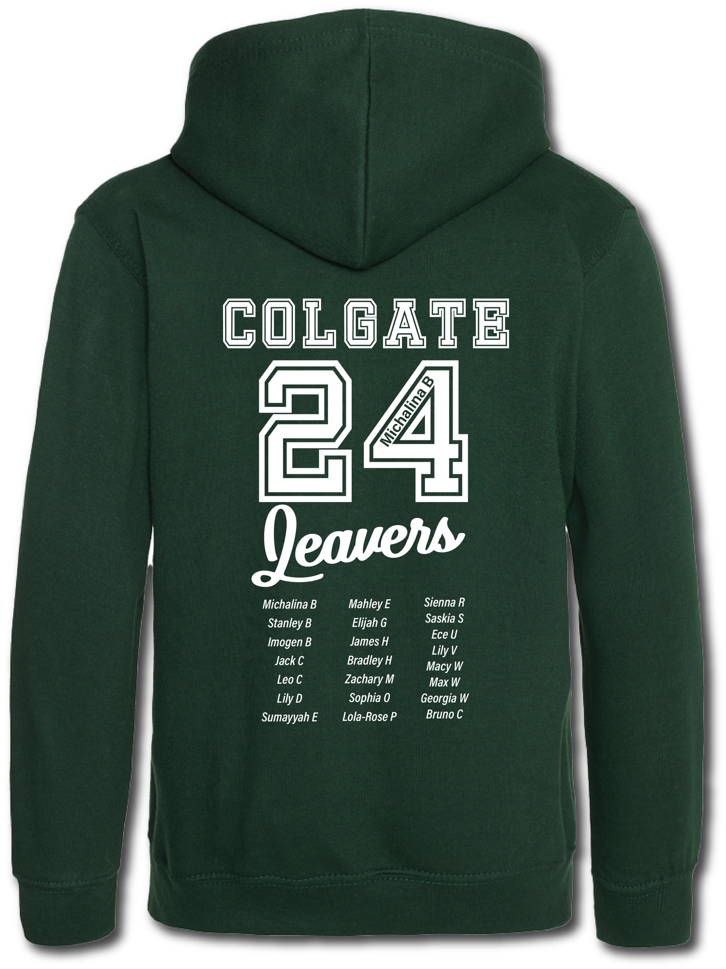 Colgate Leavers Hoodie - Non-Personalised