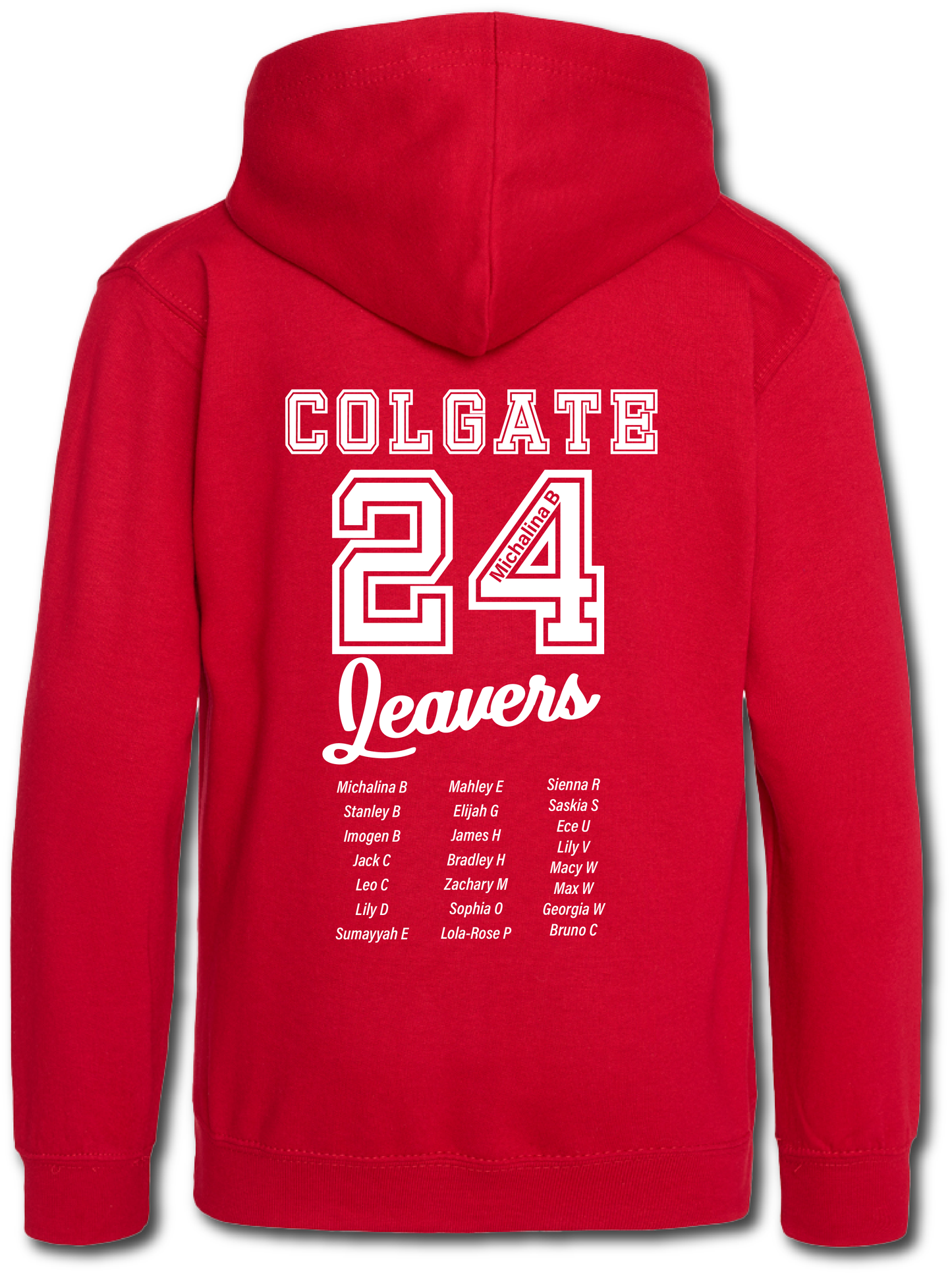 Colgate Leavers Hoodie - Non-Personalised