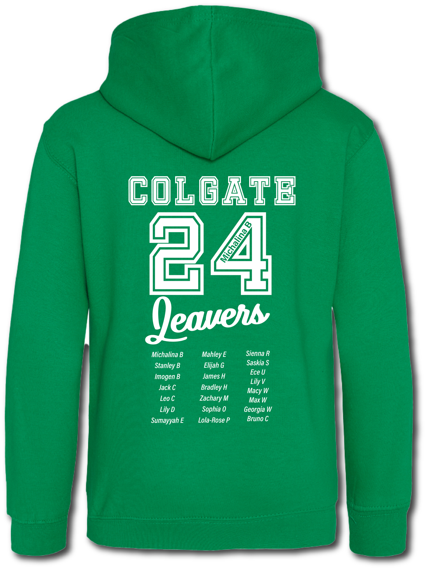 Colgate Leavers Hoodie - Non-Personalised