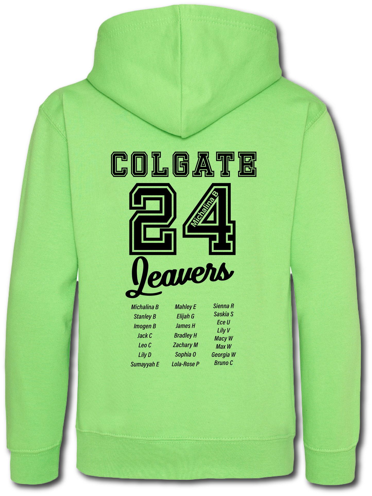Colgate Leavers Hoodie - Non-Personalised
