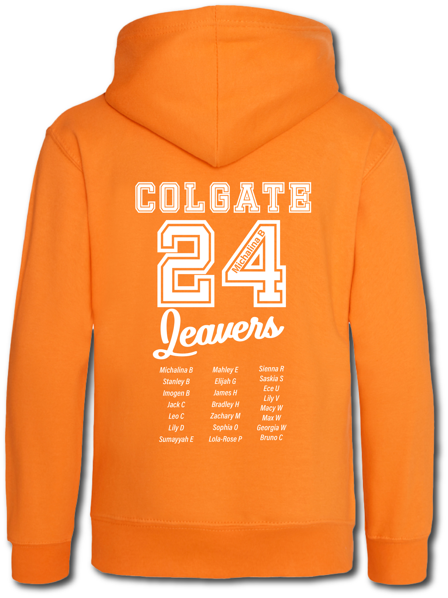 Colgate Leavers Hoodie - Non-Personalised