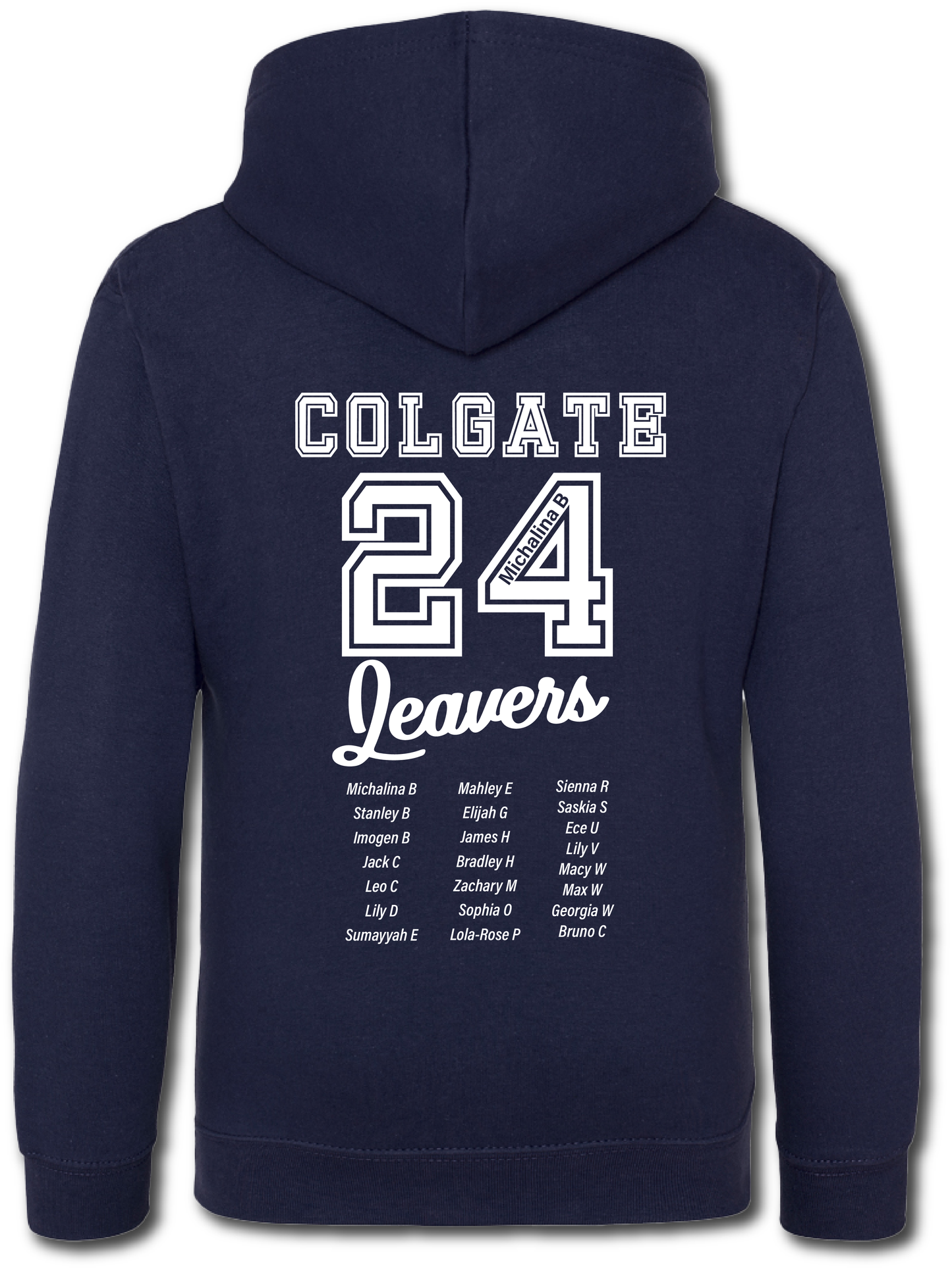 Colgate Leavers Hoodie - Non-Personalised