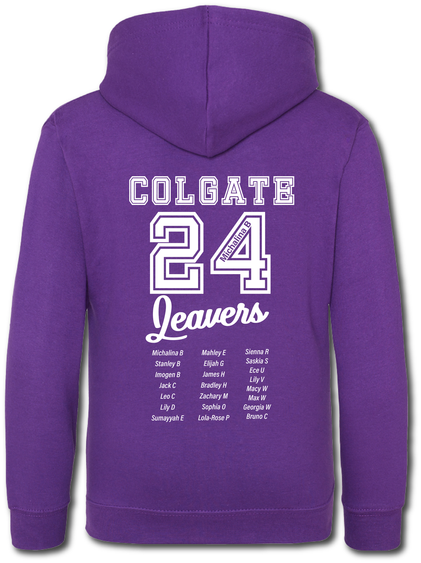 Colgate Leavers Hoodie - Non-Personalised