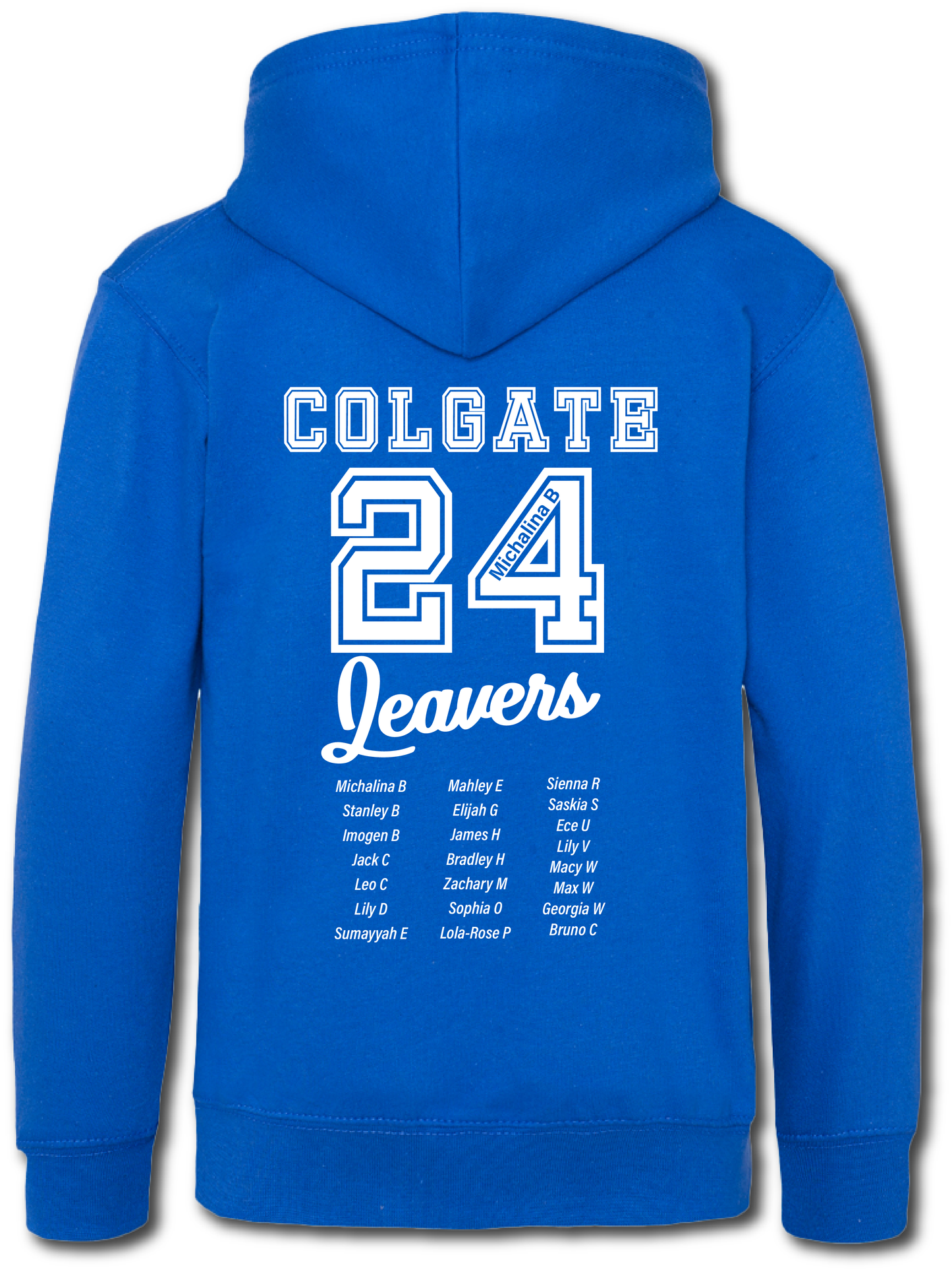 Colgate Leavers Hoodie - Non-Personalised