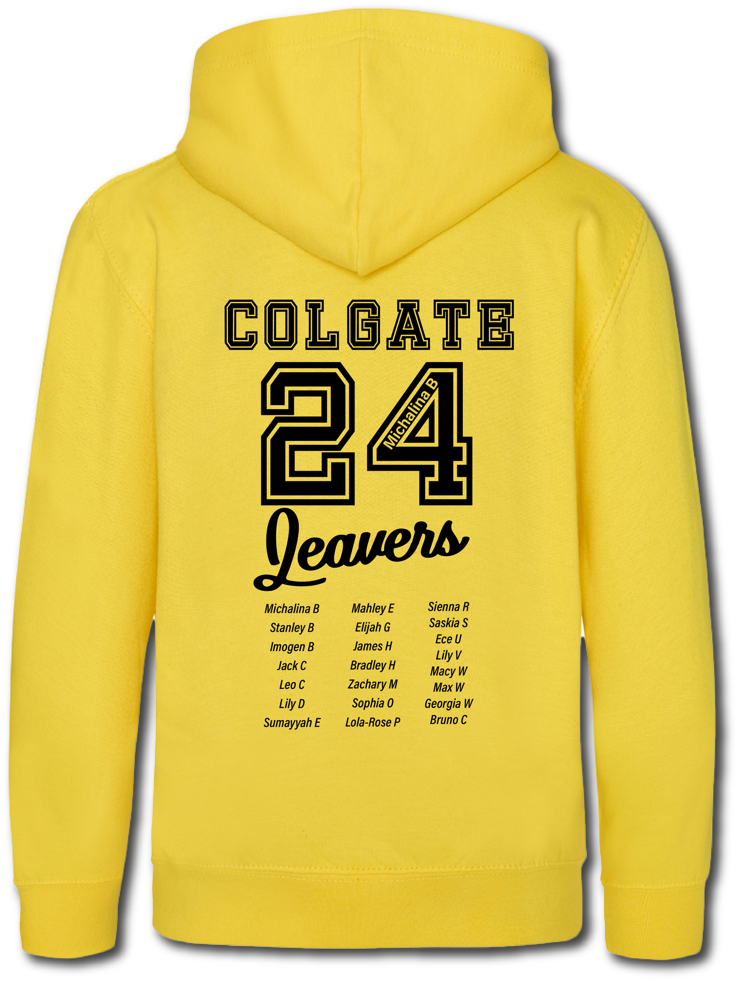 Colgate Leavers Hoodie - Non-Personalised