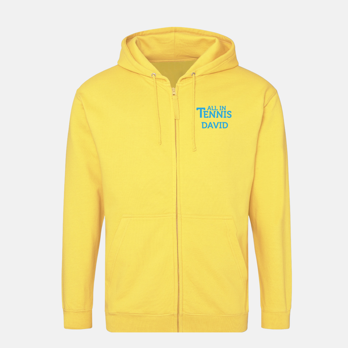 All in Tennis Zip Hoodie