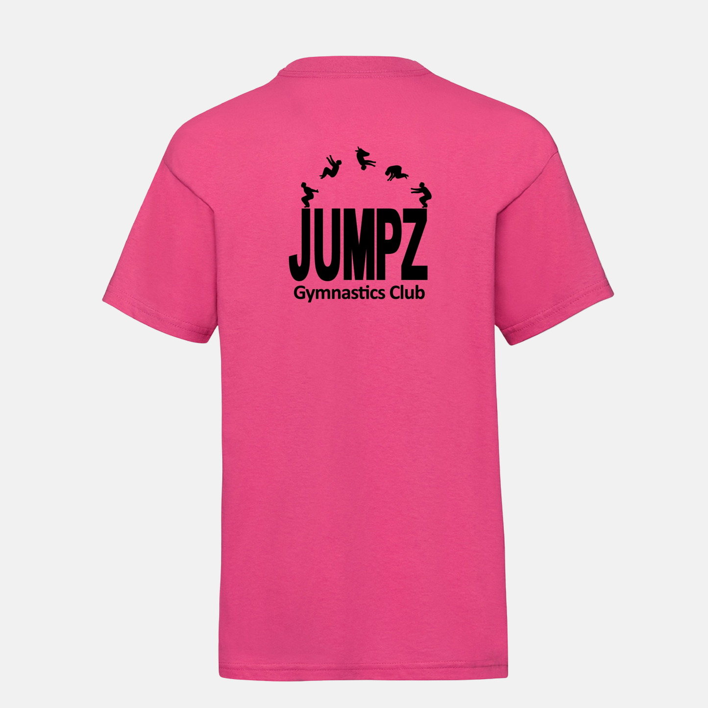 Jumpz Gymnastics T-Shirt Personalised (Cotton)