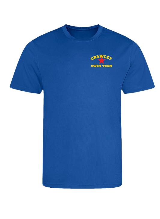 Crawley SC Dry-Fit T-Shirt (Royal Blue)