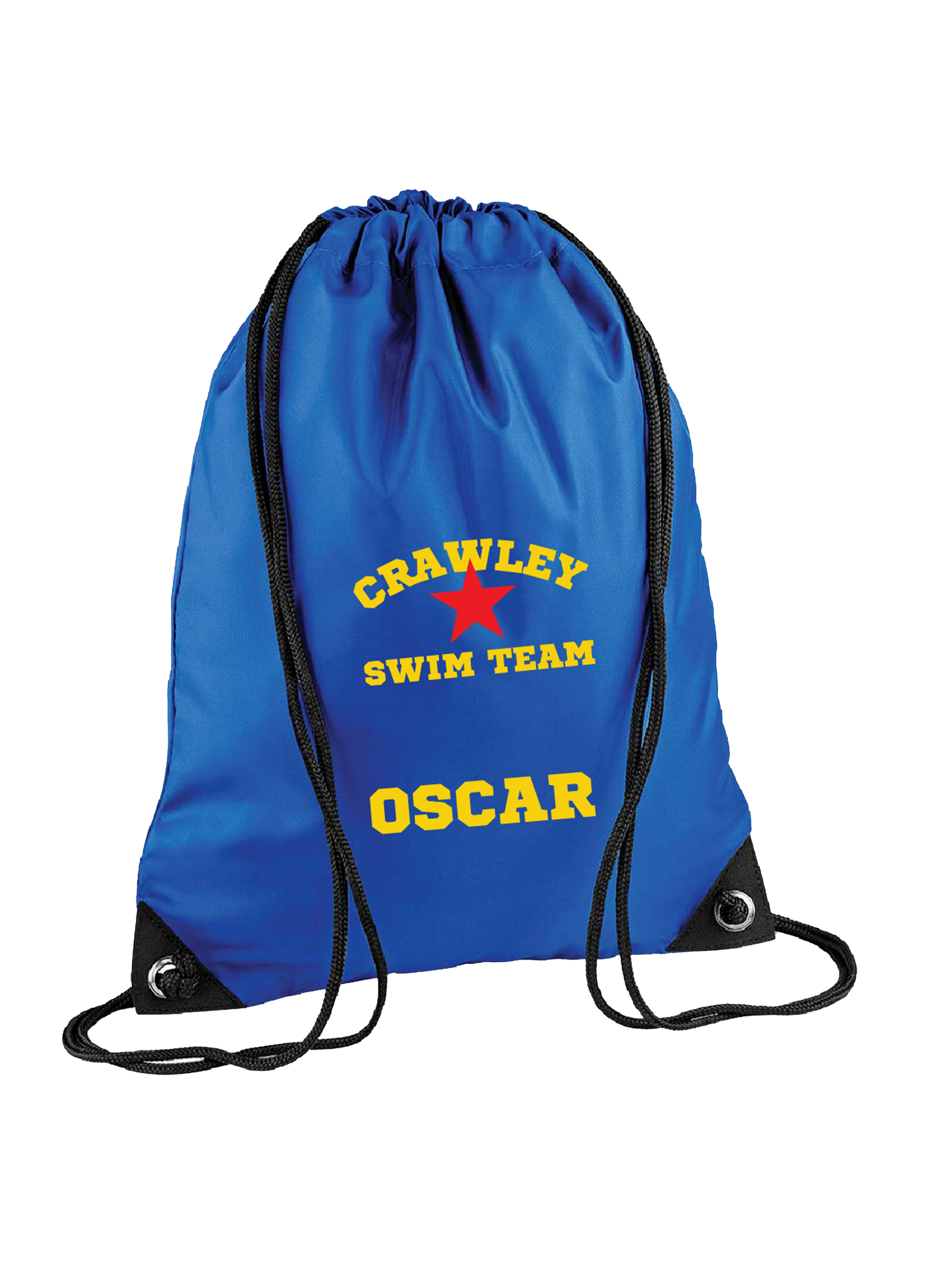 Crawley SC Drawstring Bag (Royal Blue)
