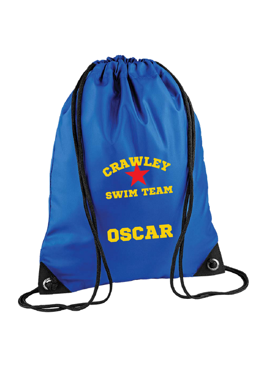 Crawley SC Drawstring Bag (Royal Blue)